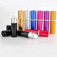 High quality lotion bottle Pump lady Mini Portablelotion Bottle Travel Refillable aluminum lotion bottle